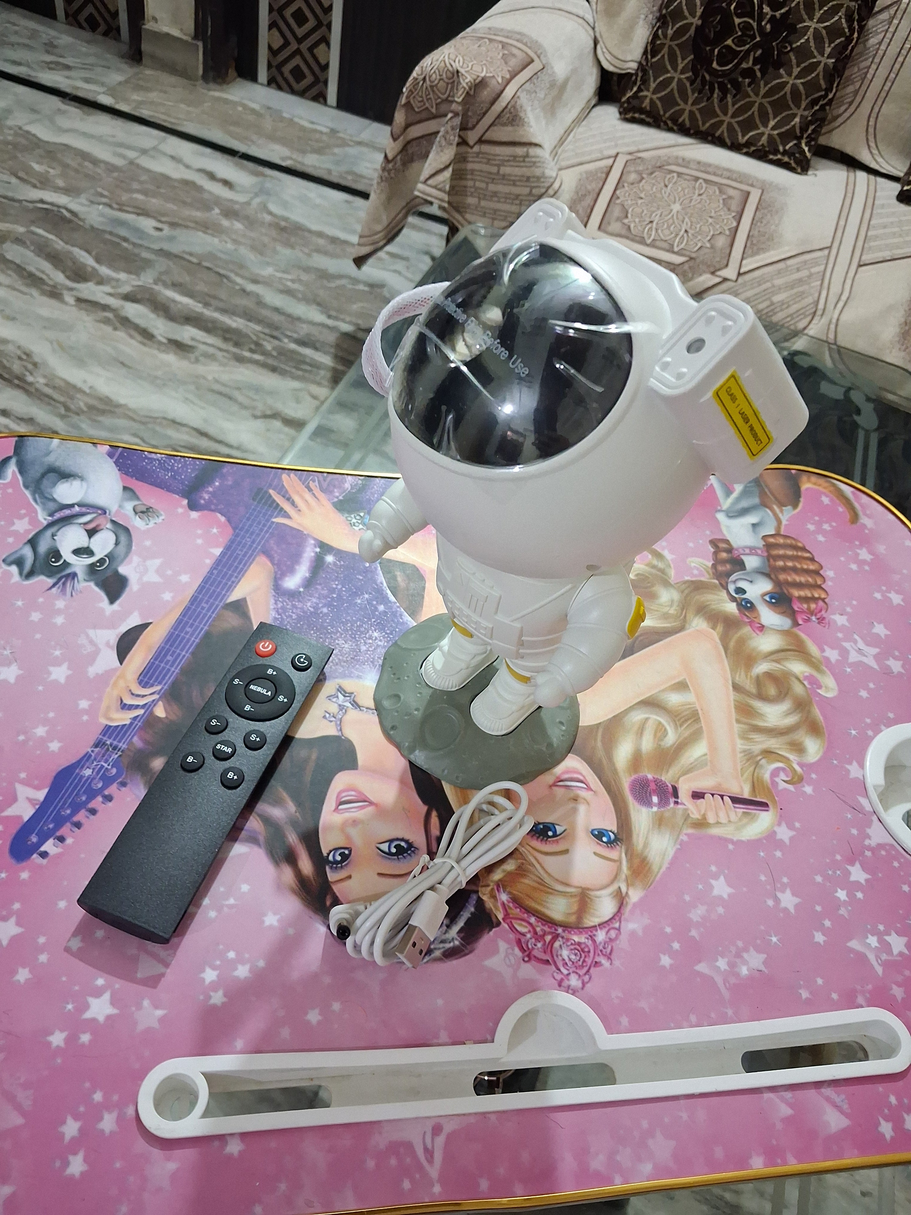 Galaxy Star Projector - Nebula Night Light with Remote Control